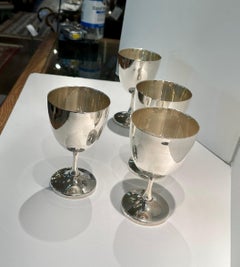 Sterling Silver Taxco Goblets set of 4