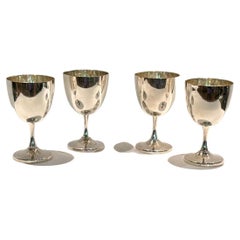 Sterling Silver Taxco Goblets set of 4