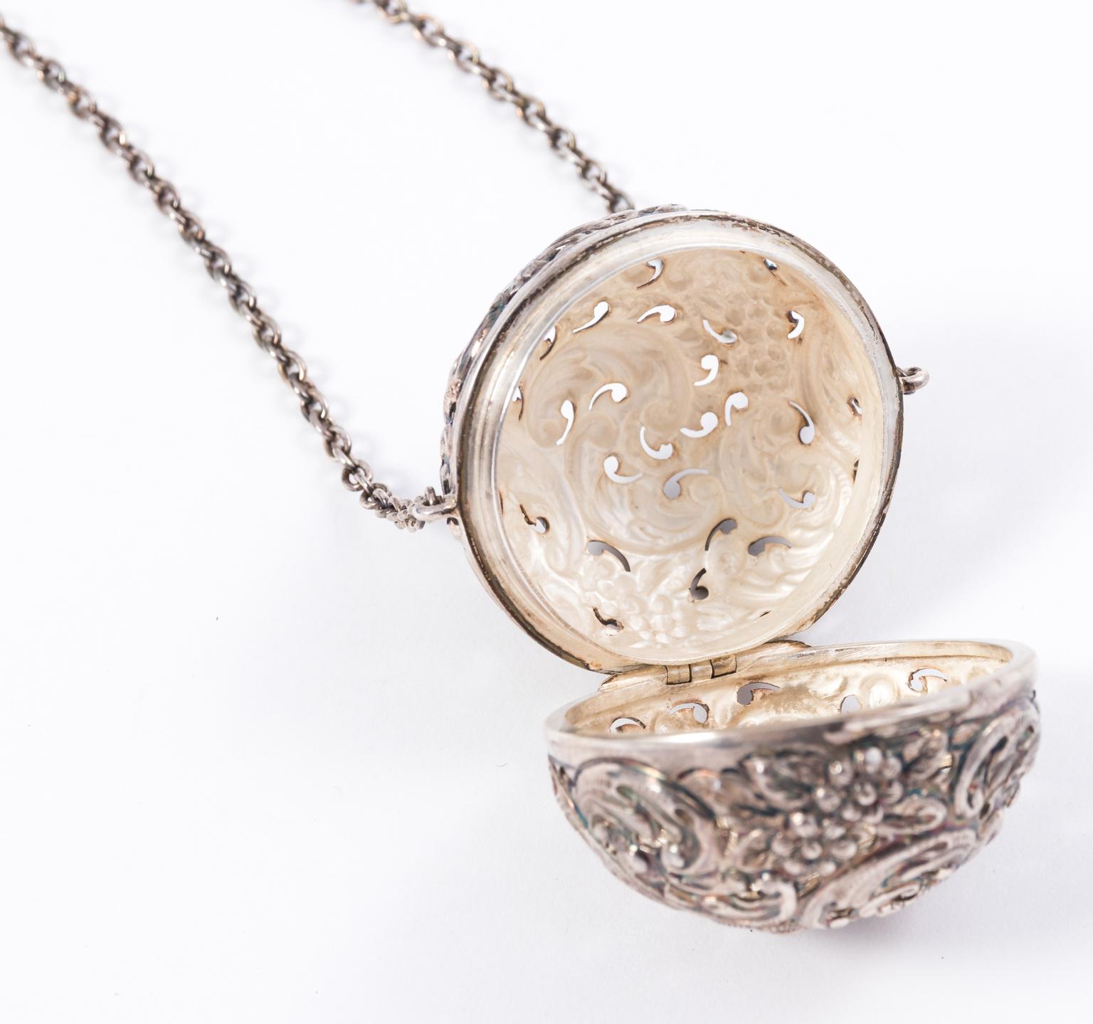 Sterling Silver Tea Ball Infuser at 1stDibs silver tea infuser