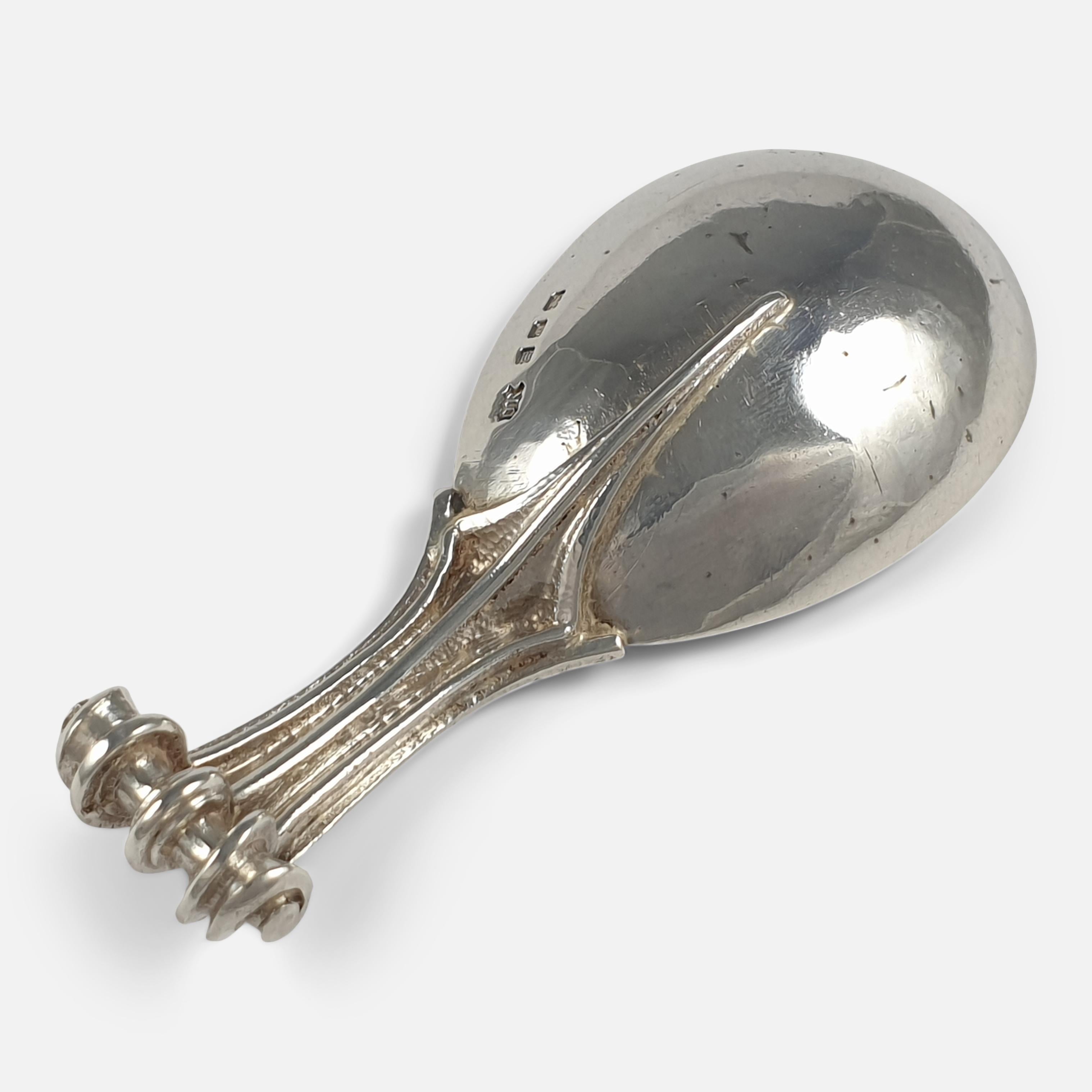 antique caddy spoon