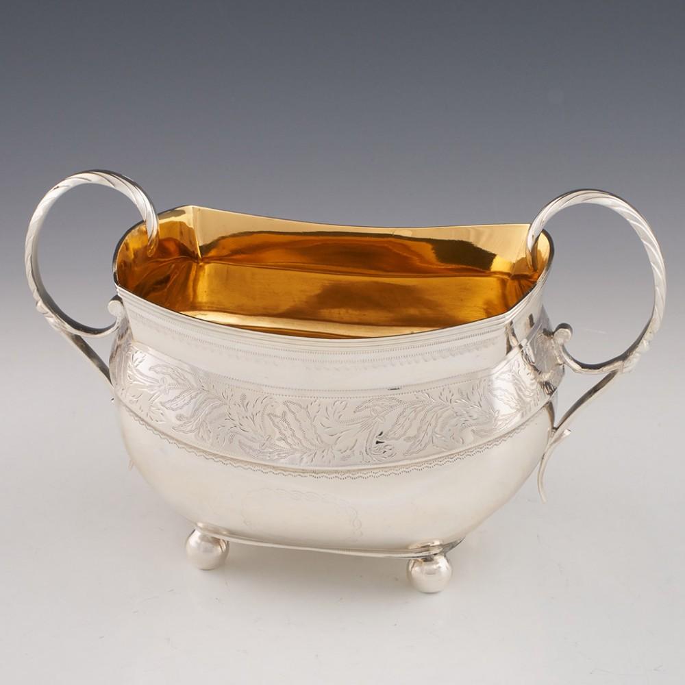 Sterling Silver Tea Set Edinburgh, 1810 For Sale 4