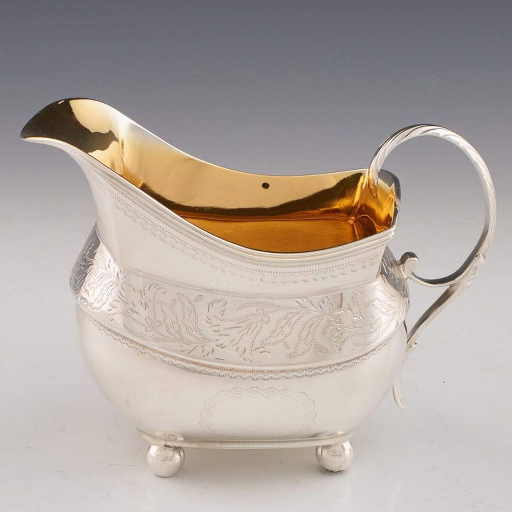 Sterling Silver Tea Set Edinburgh, 1810 For Sale 10