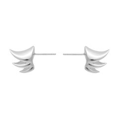 Sterling Silver Thorn Earring