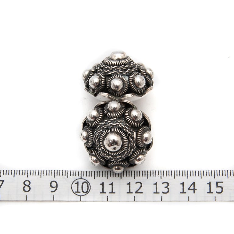 Antique Sterling Silver Throat Knots, Netherlands, 1900 For Sale at 1stDibs  | 1900 knots