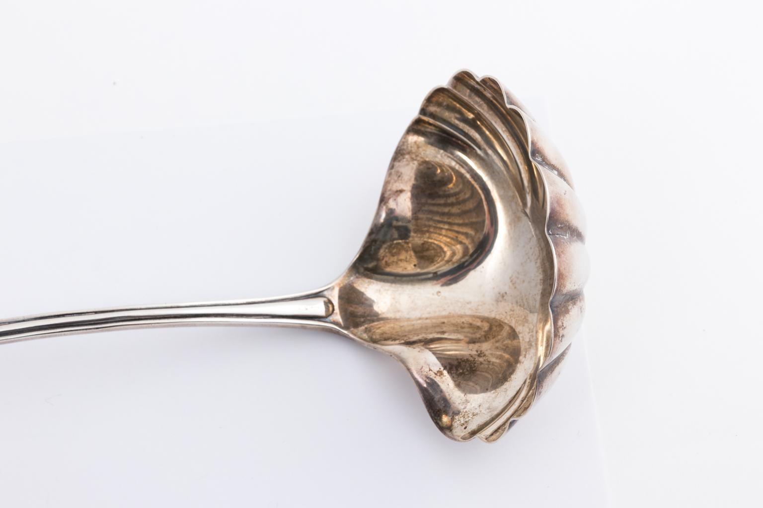 Victorian Sterling Silver Tiffany & Co. Soup Ladle, circa 1870s For Sale