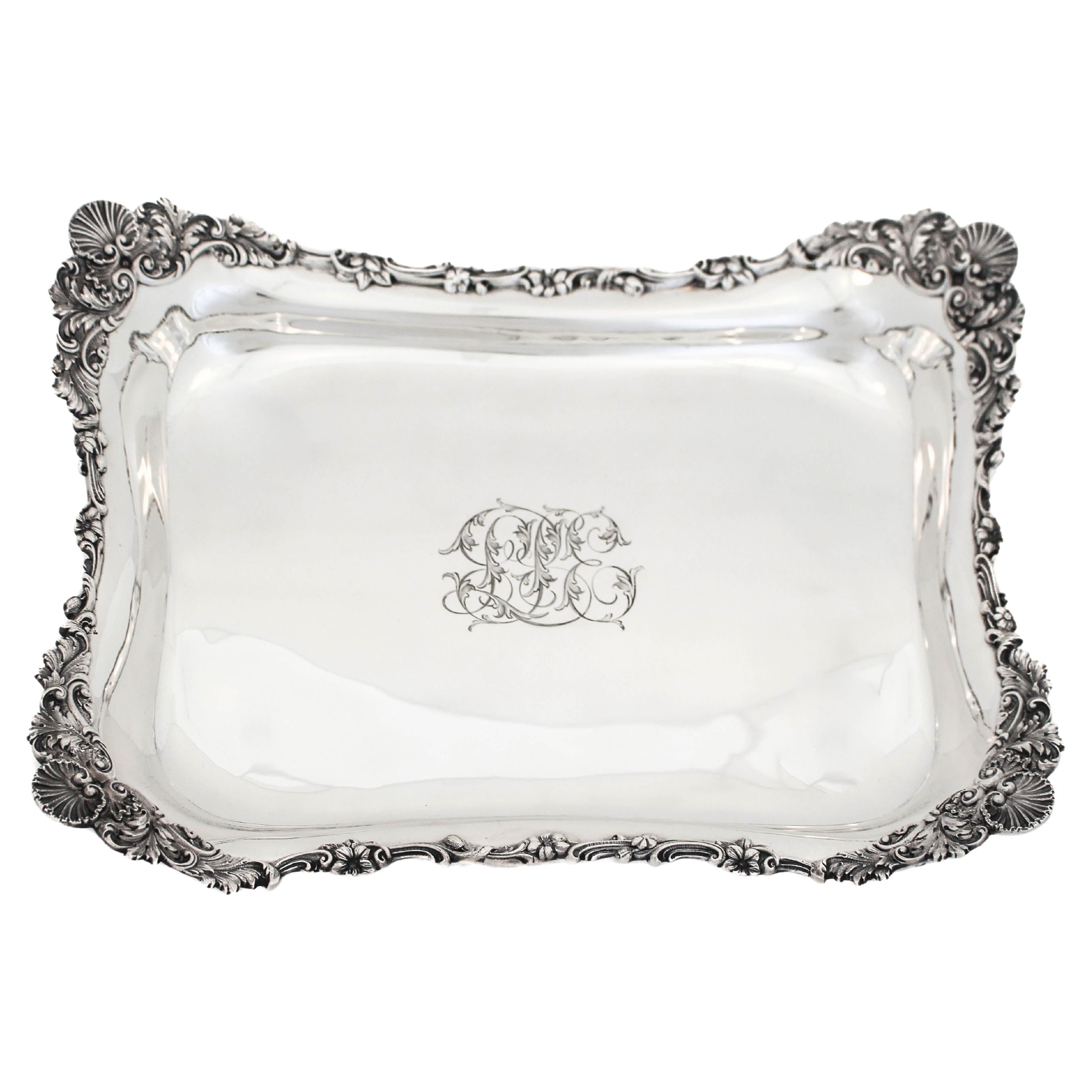 Sterling Silver Tiffany Asparagus Tray