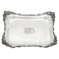 Antique Sterling Silver Tiffany Asparagus Tray