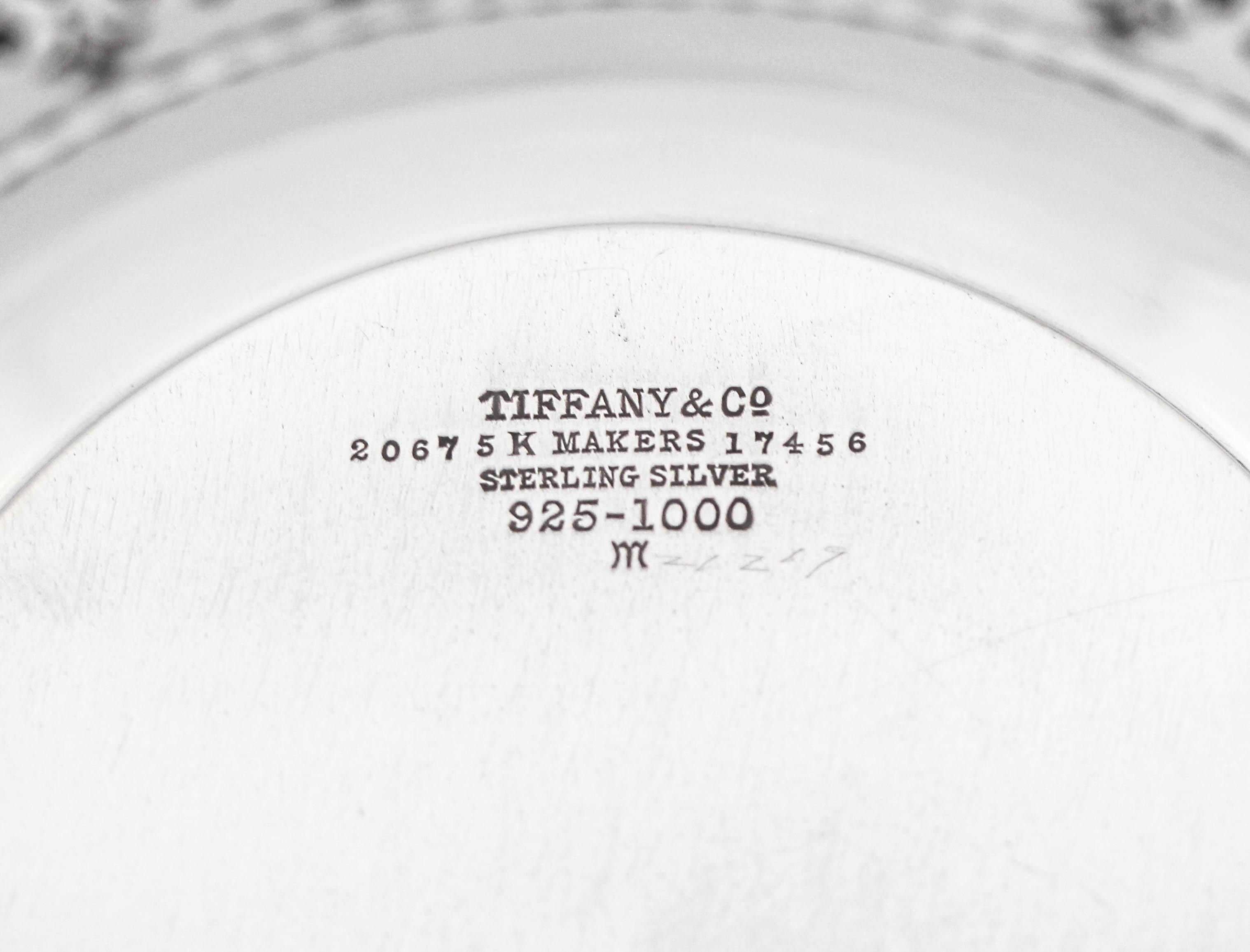 Cuenco Tiffany de plata de ley mediados del siglo XX en venta