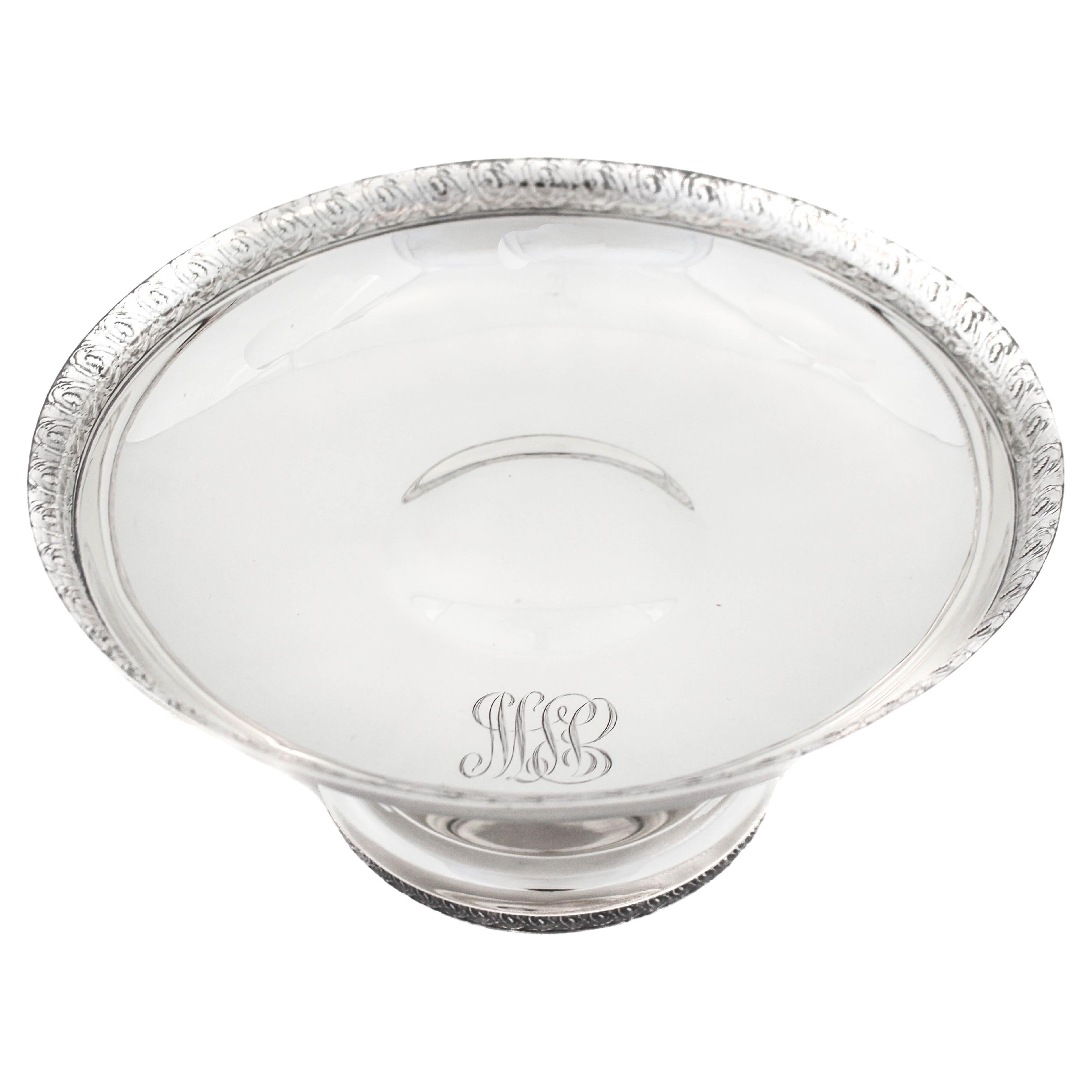 Sterling Silver Tiffany Bowl For Sale