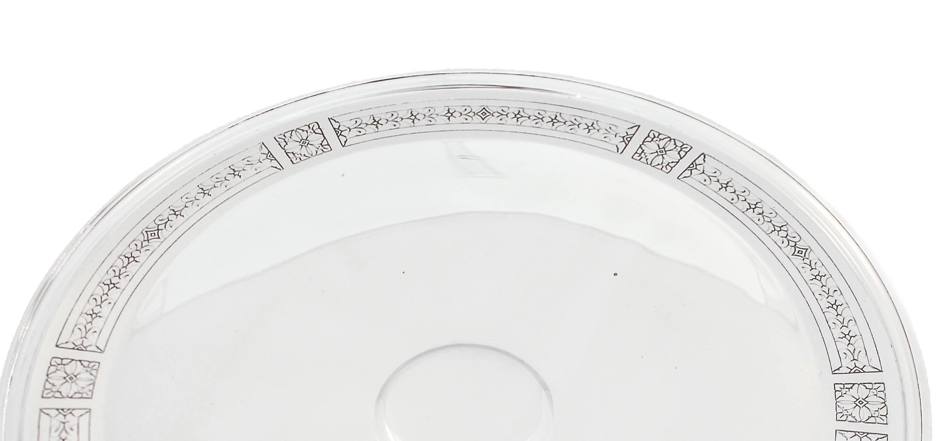 American Sterling Silver Tiffany Cake Plate