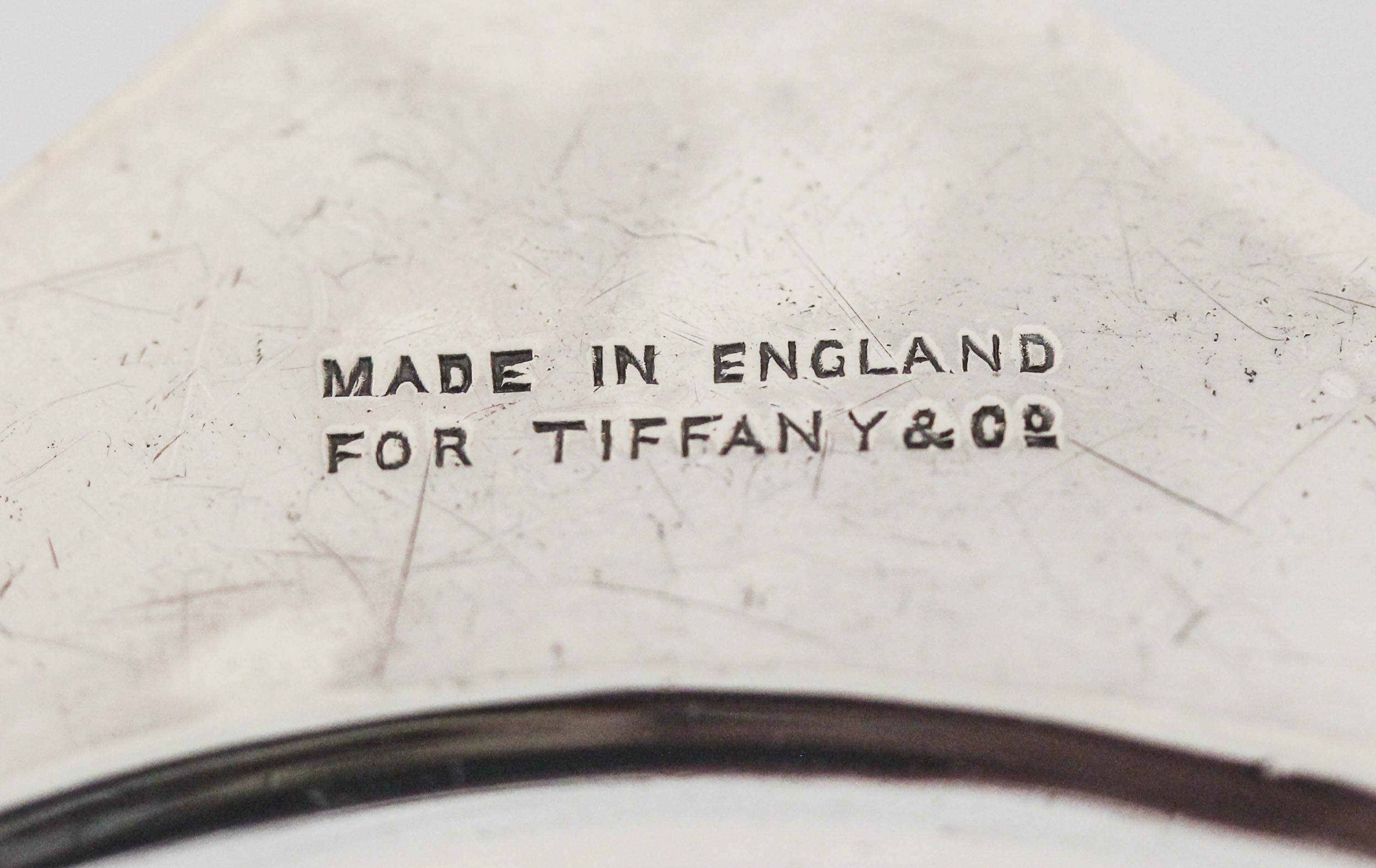 Candeleros Tiffany de plata de ley en venta 1