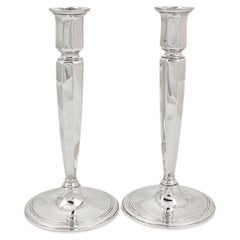 Sterling Silver Tiffany Candlesticks
