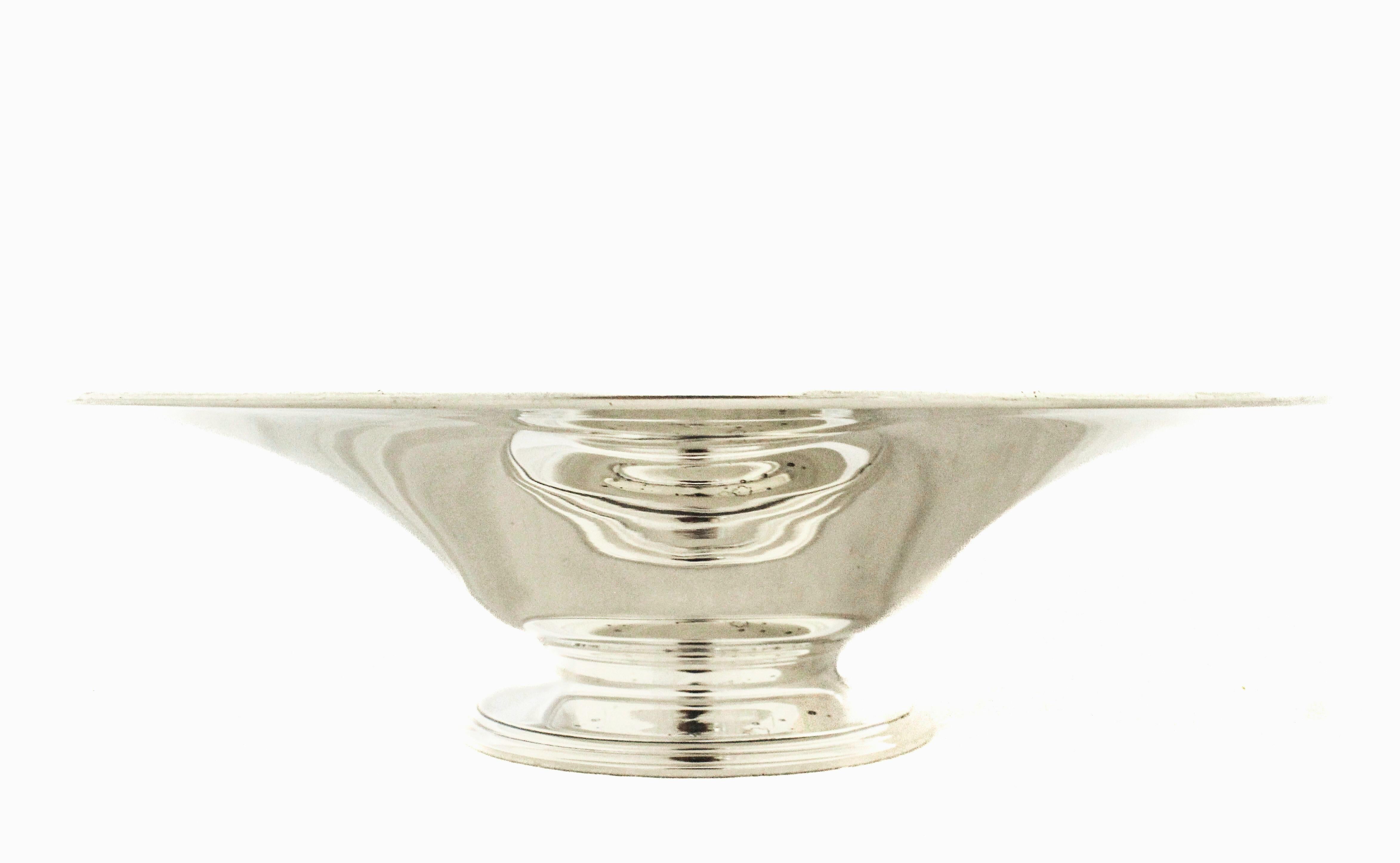 Mid-20th Century Sterling Silver Tiffany Centerpiece For Sale