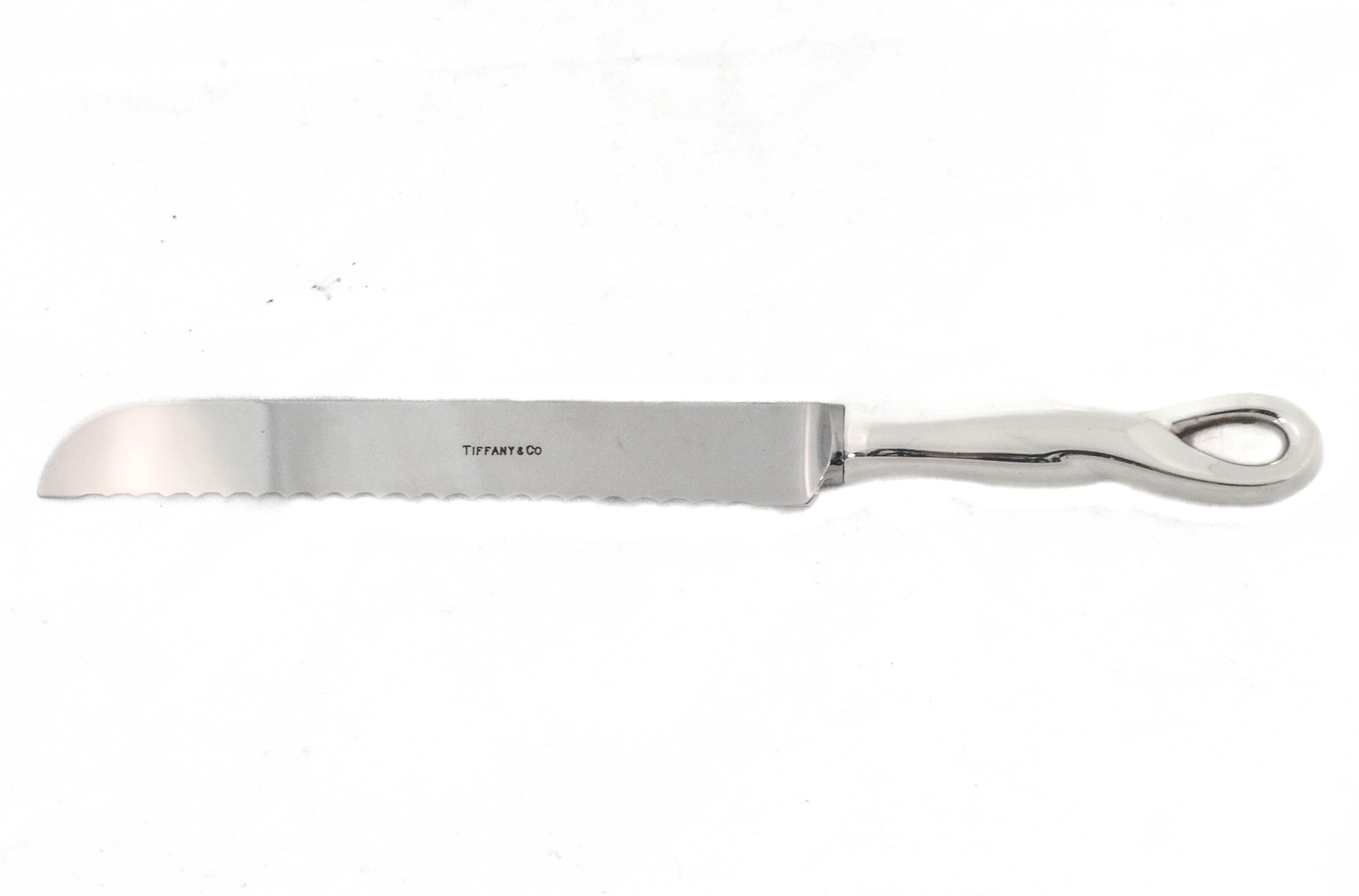 Coltello per challah di Tiffany & Company in argento sterling nel modello 