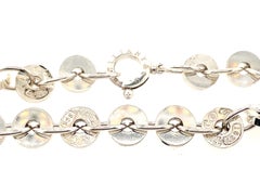 Sterling Silver Tiffany & Co 1837 Circle Bracelet