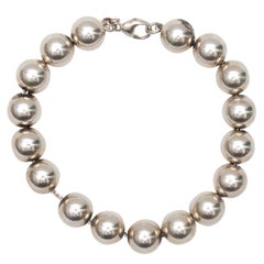 Sterling Silver Tiffany & Co. Ball Bracelet