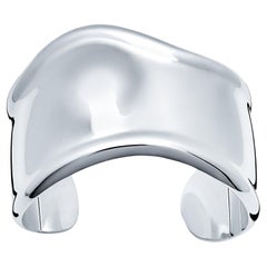 Sterling Silver Tiffany & Co. Bone Cuff by Elsa Peretti