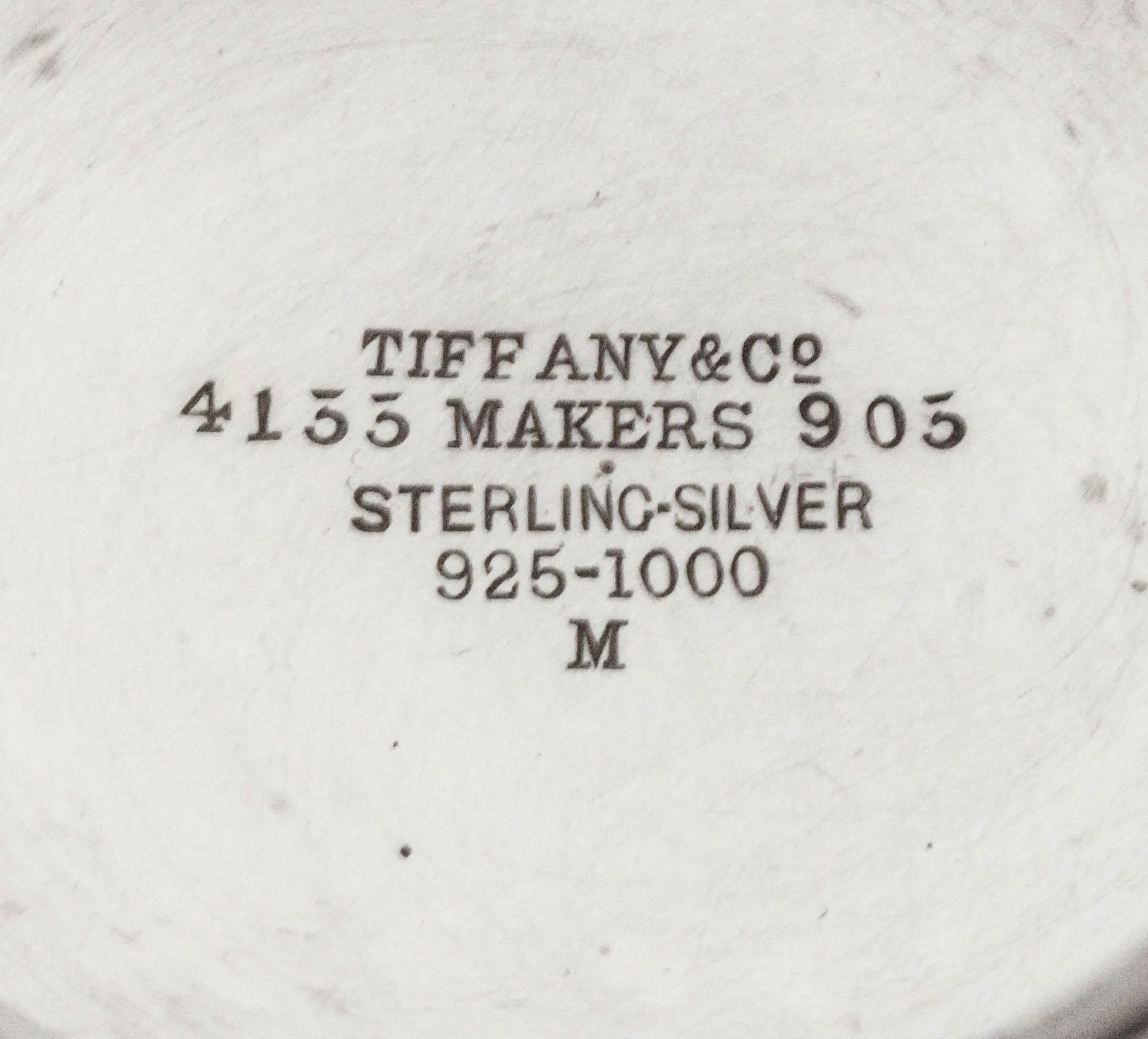 Sterling Silver Tiffany & CO Bowl Plata esterlina en venta
