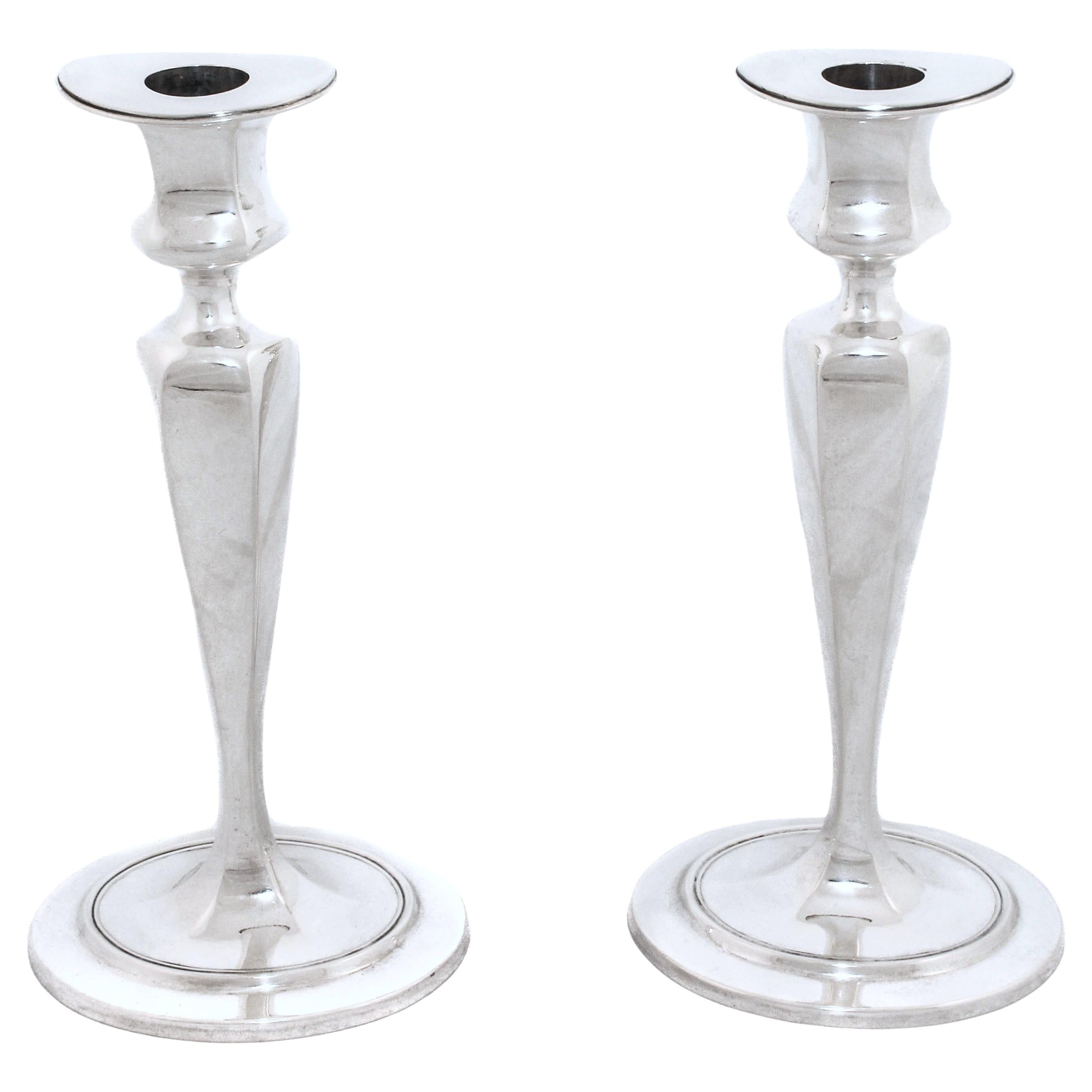 Sterling Silver Tiffany & CO Candlesticks