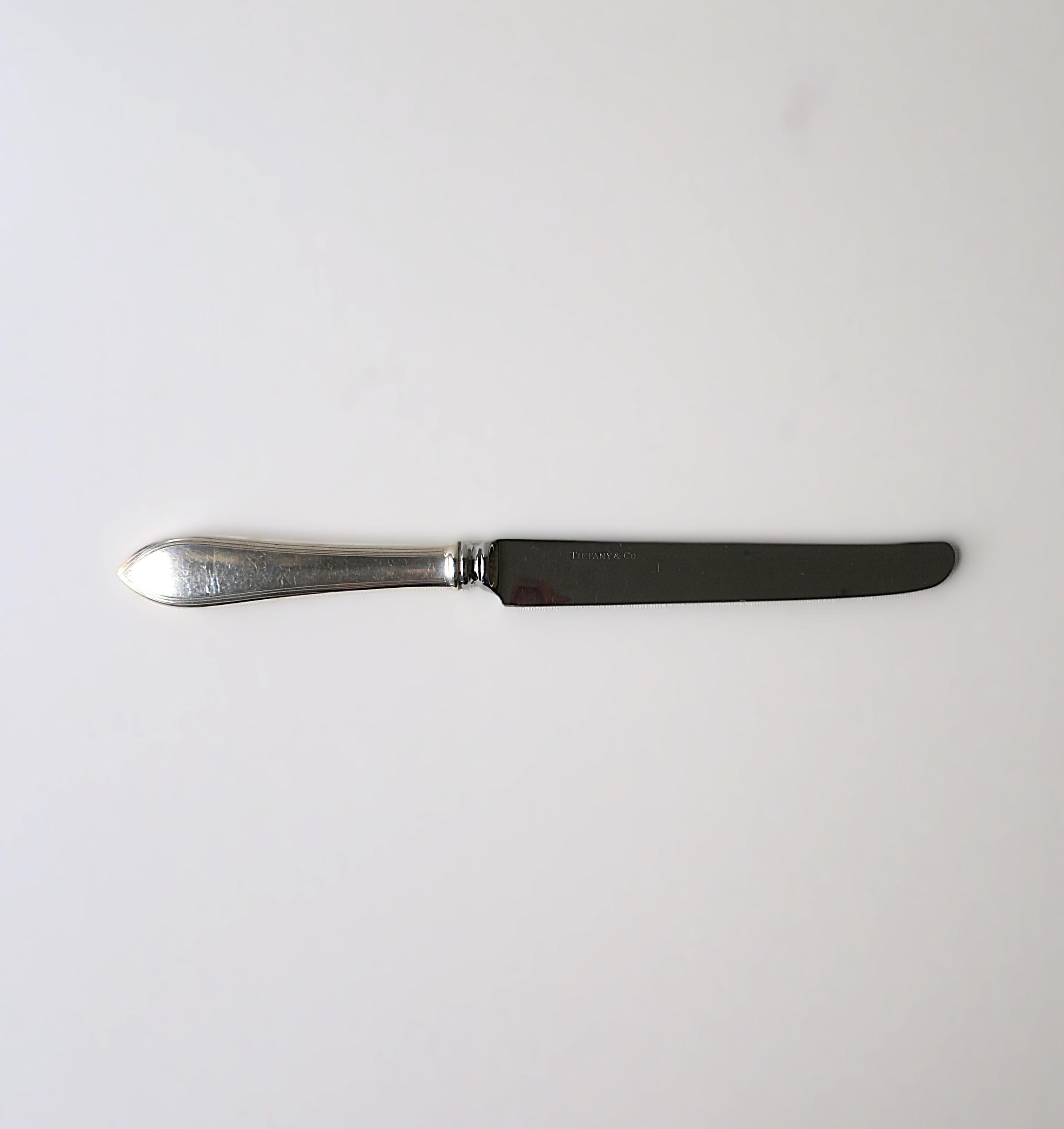 XX secolo Coltello da cena in argento Tiffany & Co. in vendita