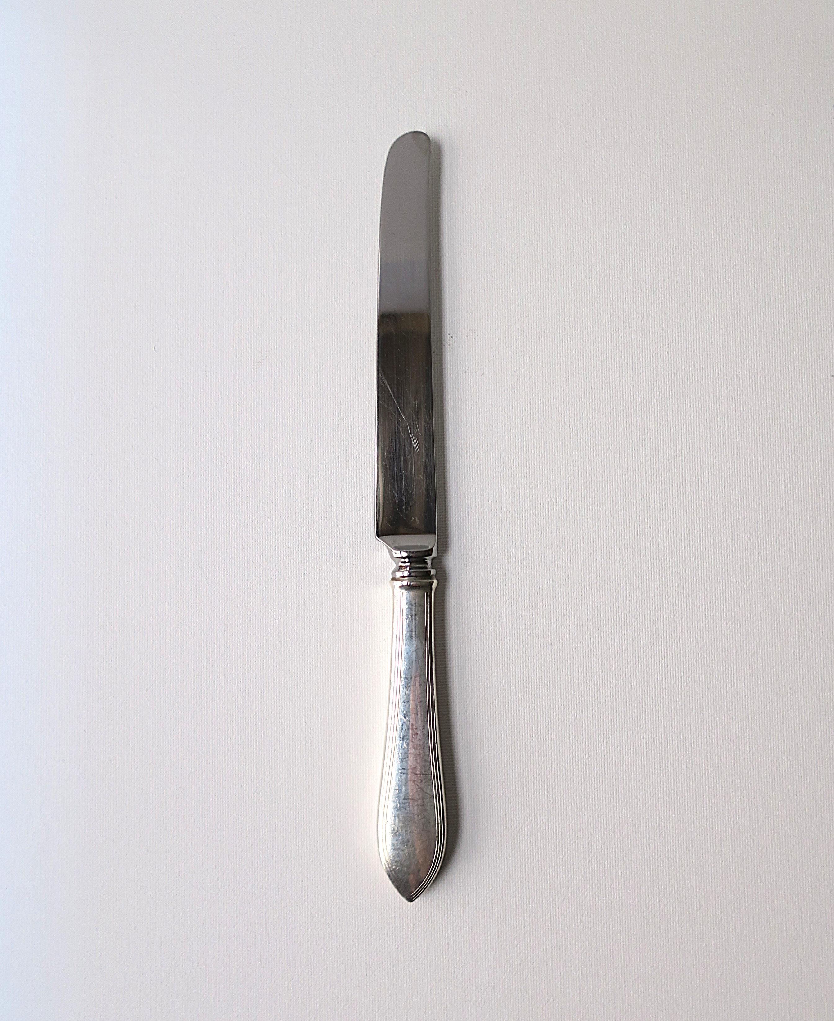 Argento Coltello da cena in argento Tiffany & Co. in vendita