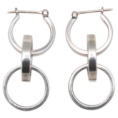 Plata de ley Tiffany & Co. Pendientes de aro triples Paloma Picasso