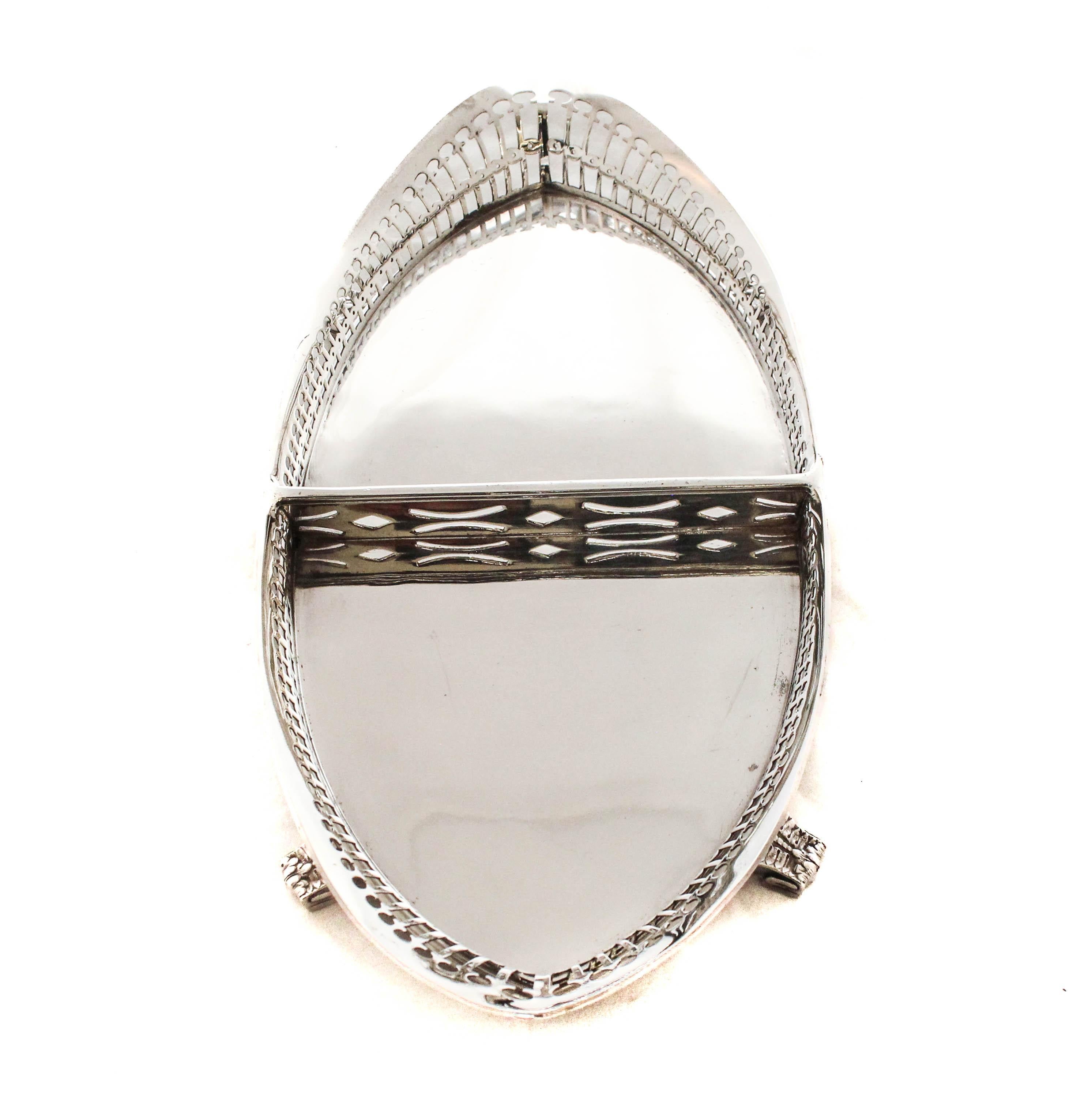 American Sterling Silver Tiffany & CO Sectional Dish For Sale