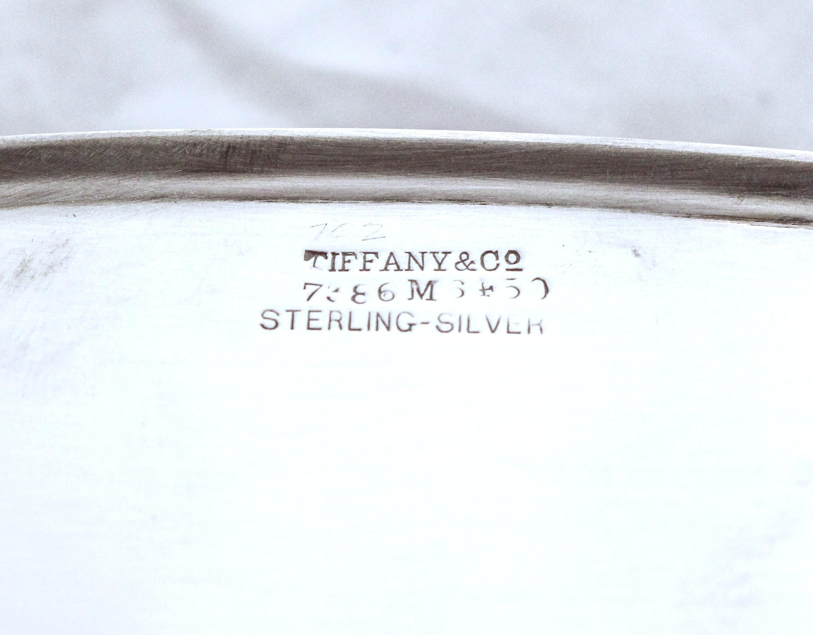Sterling Silver Tiffany & CO Sectional Dish For Sale 1