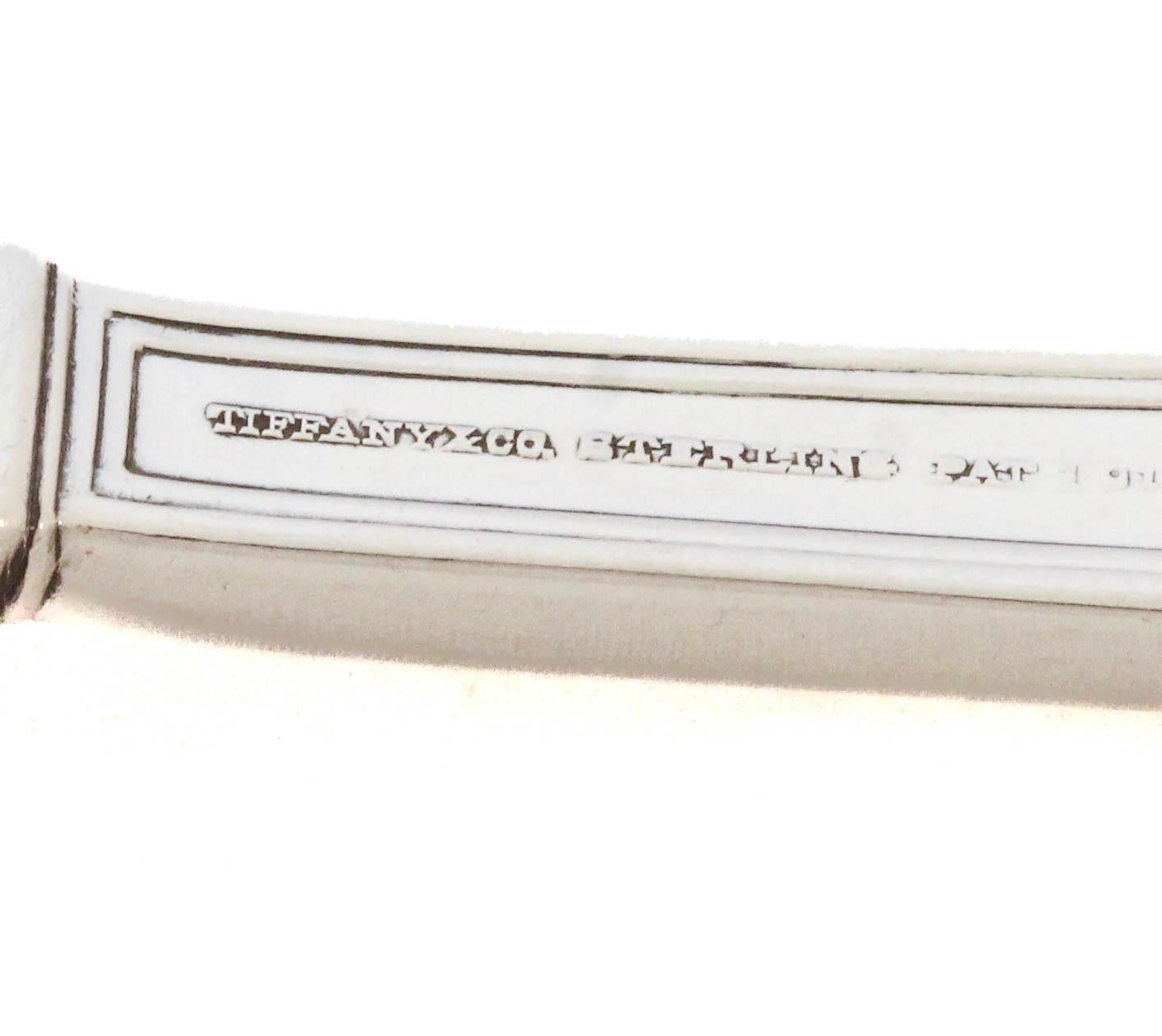 Cucchiaio da portata in argento Tiffany & Co. in vendita 1