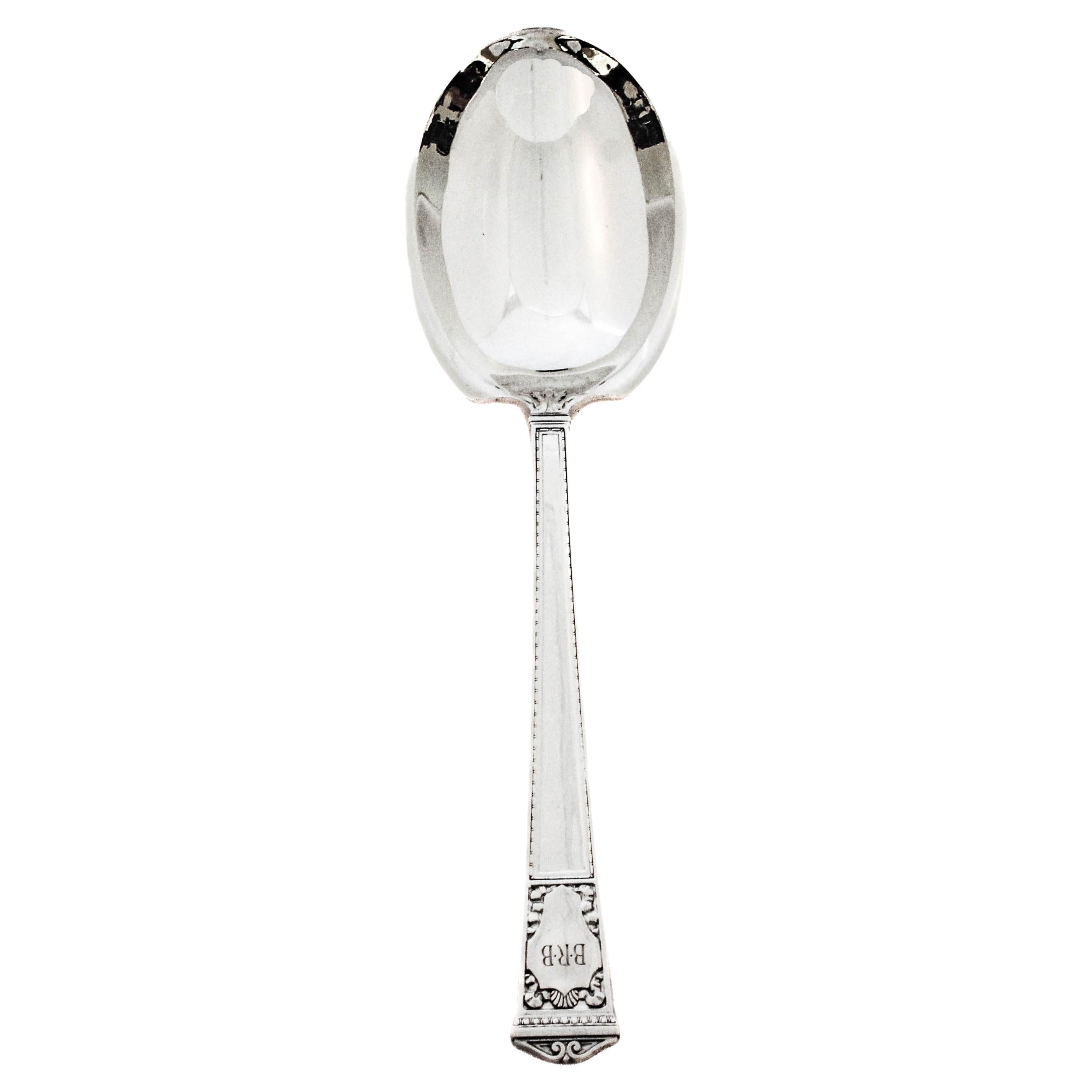 Cuchara para servir Tiffany & Co. de plata de ley