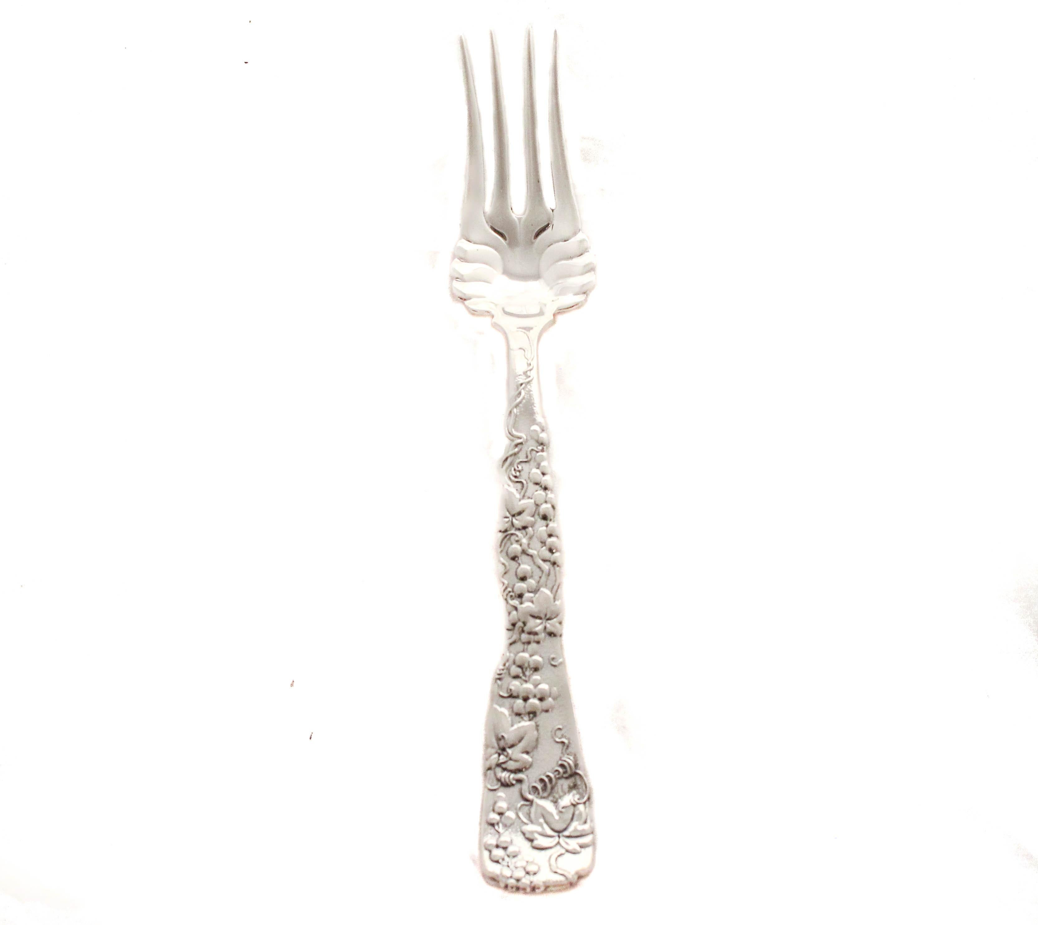 American Sterling Silver Tiffany & CO Spoon and Fork Set For Sale