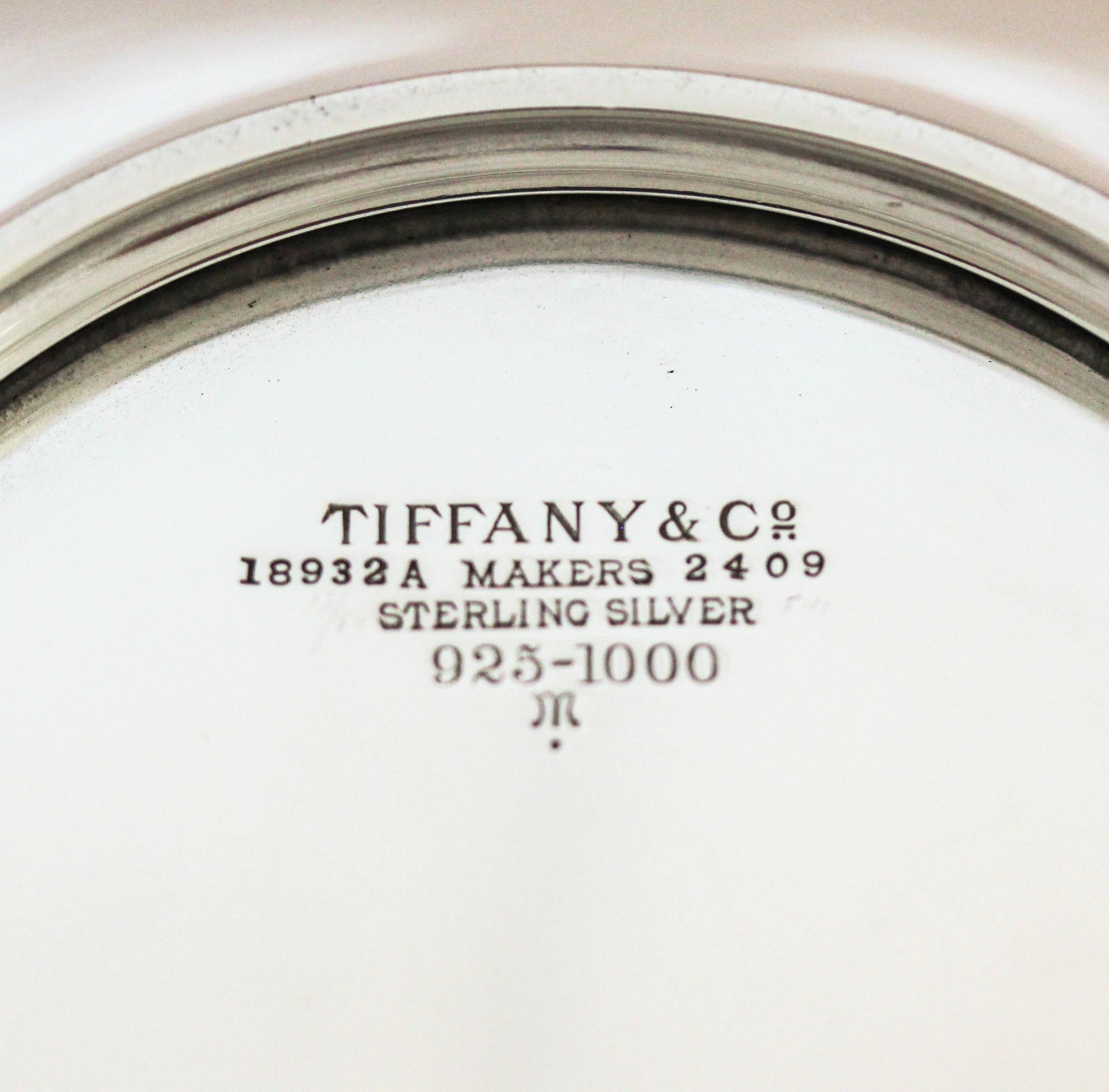 Argento 925 Vassoio in argento Tiffany & Co. in vendita