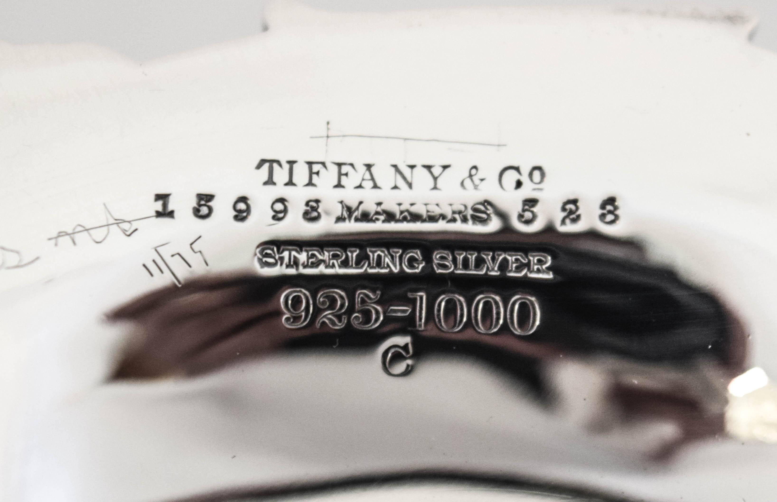 Sterling Silber Tiffany Kompottschale im Angebot 2
