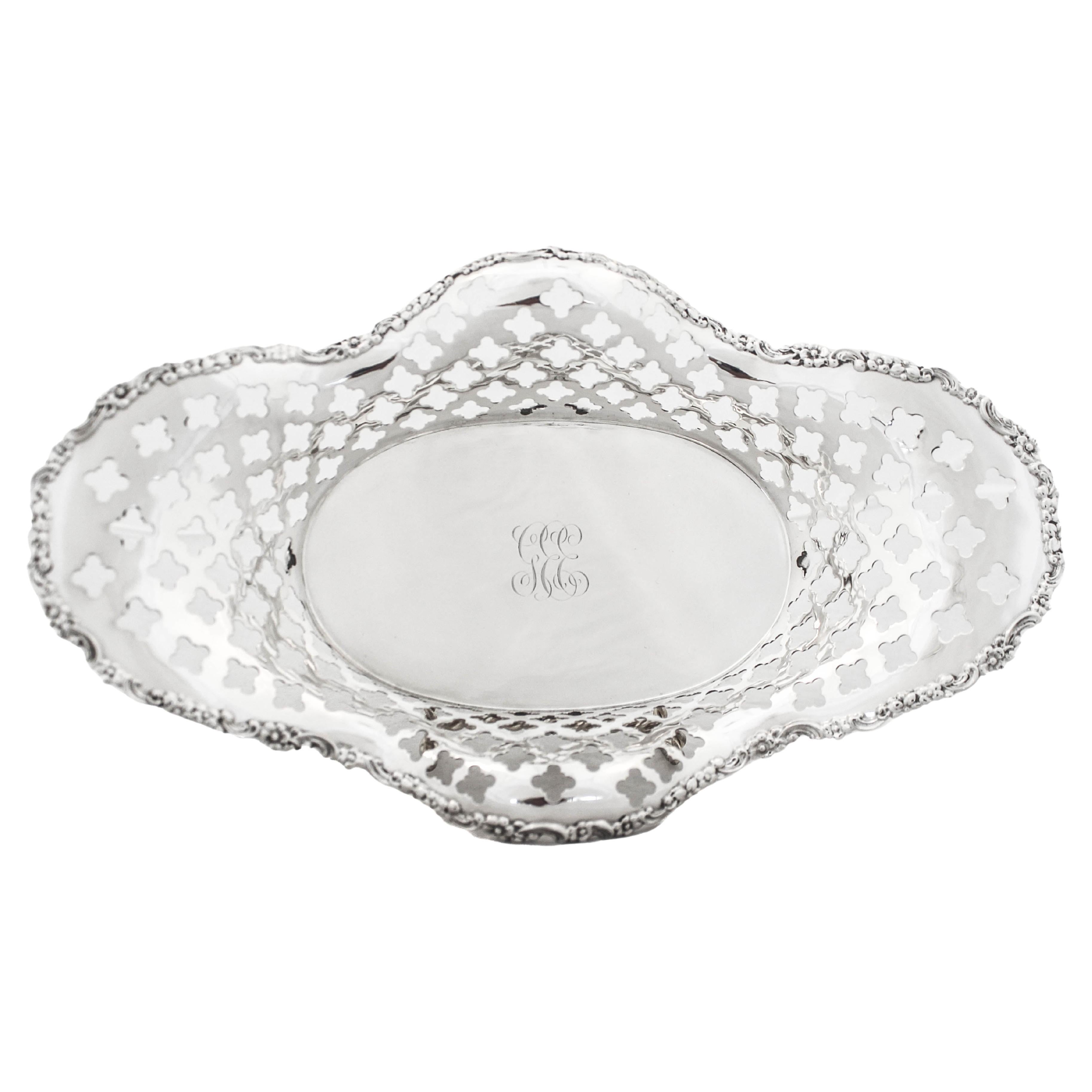 Sterling Silver Tiffany Dish For Sale