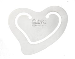 Sterling Silver Tiffany Heart Bookmark