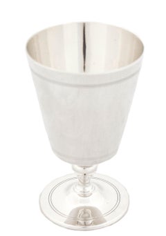 Sterling Silver Tiffany Mid-Century Goblet