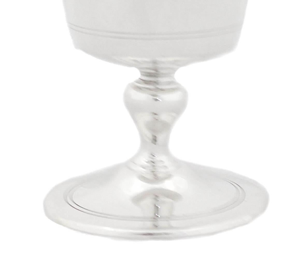 American Sterling Silver Tiffany Mid-Century Goblet