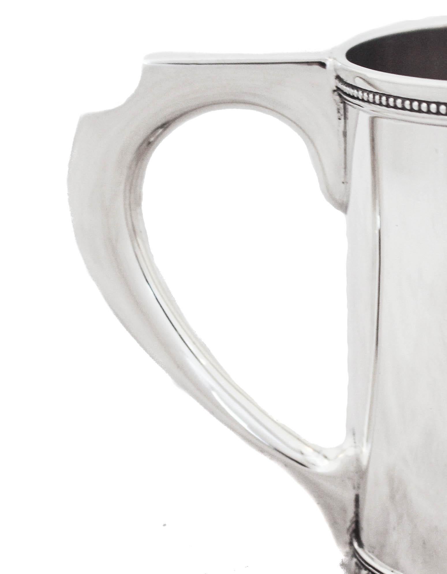 Sterling Silver Tiffany Mug In Excellent Condition For Sale In Brooklyn, NY