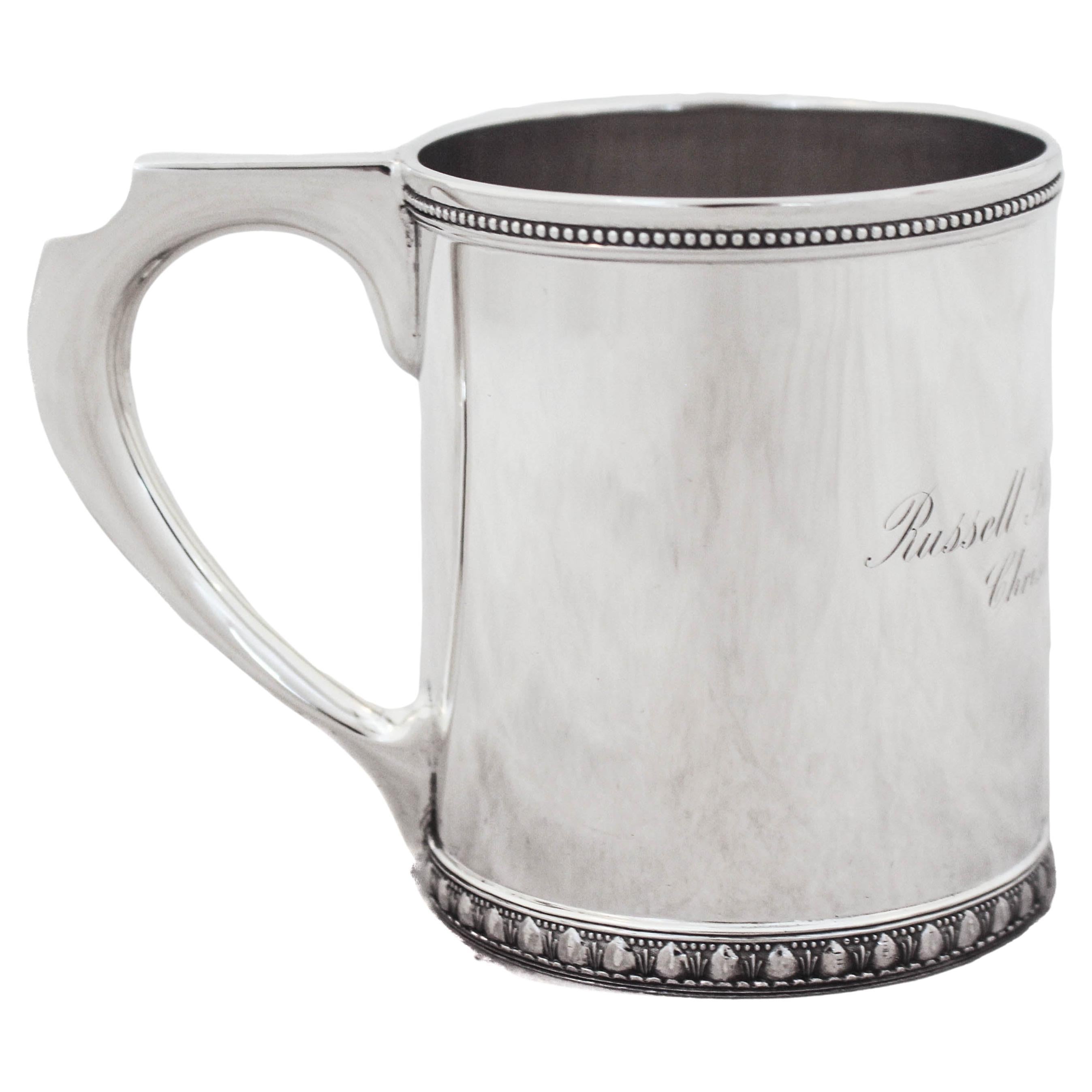 Sold at Auction: Tiffany & Co. Aesthetic Movement mug with an