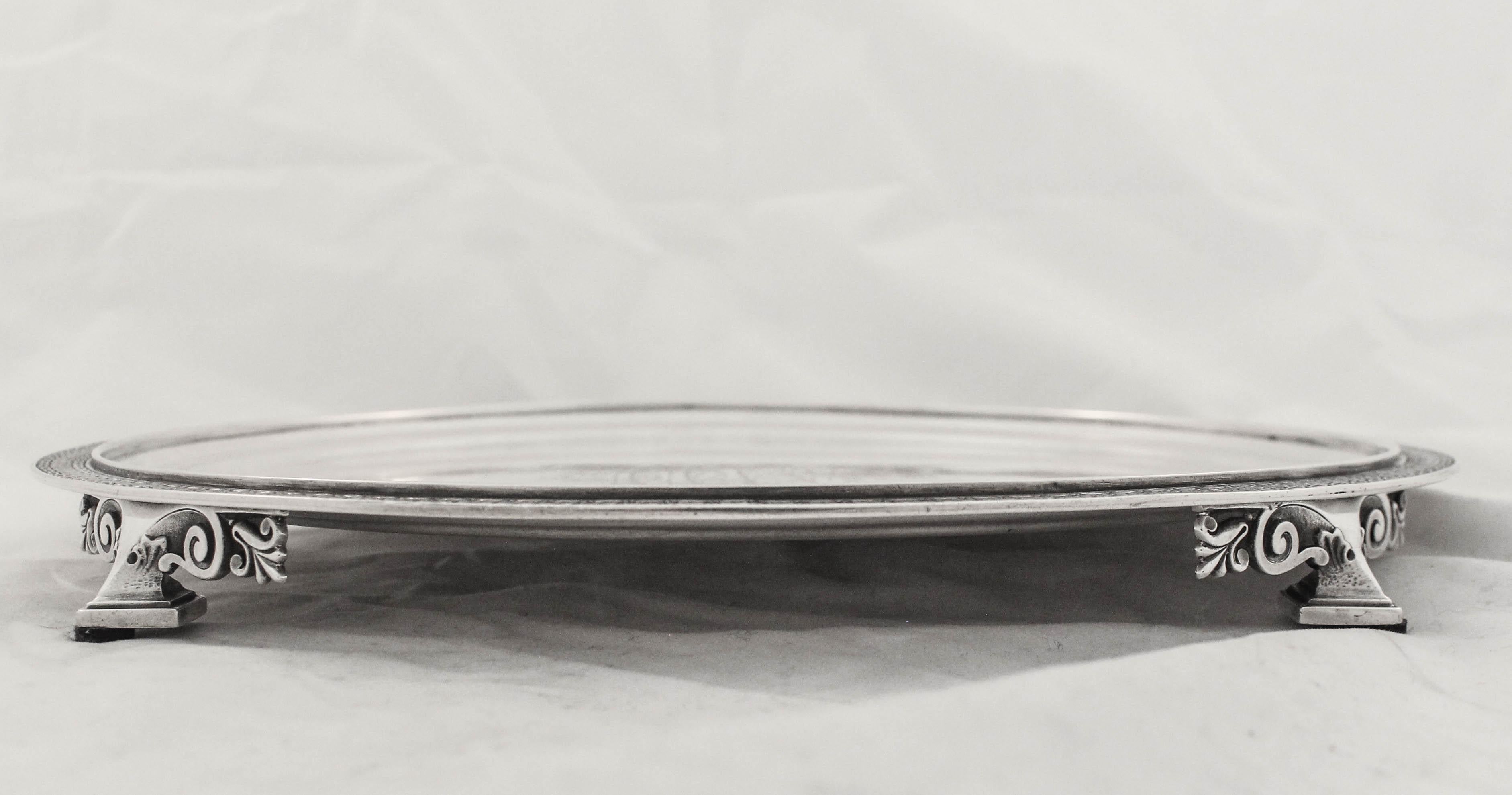 Salière Tiffany en argent sterling Excellent état - En vente à Brooklyn, NY