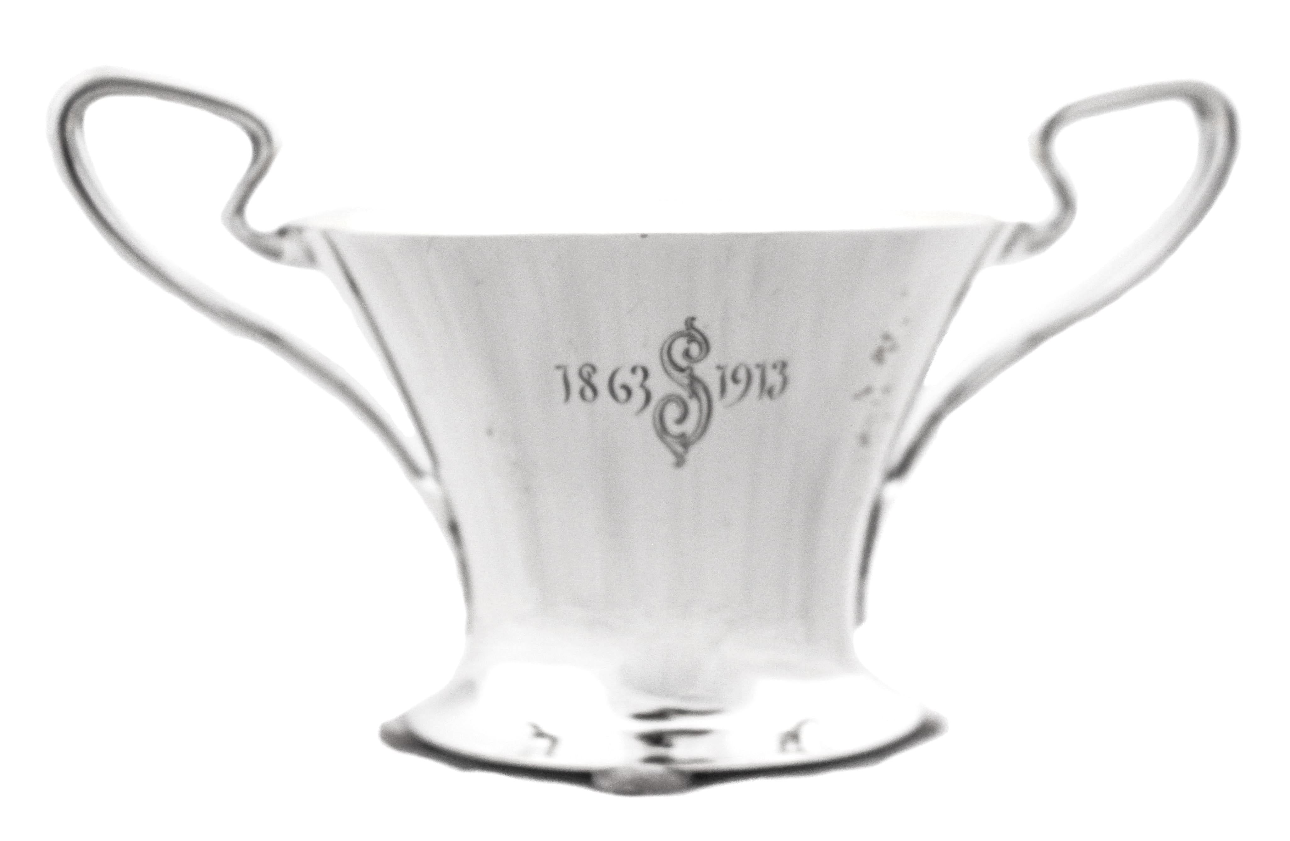 American Sterling Silver Tiffany Tea Set, 1913