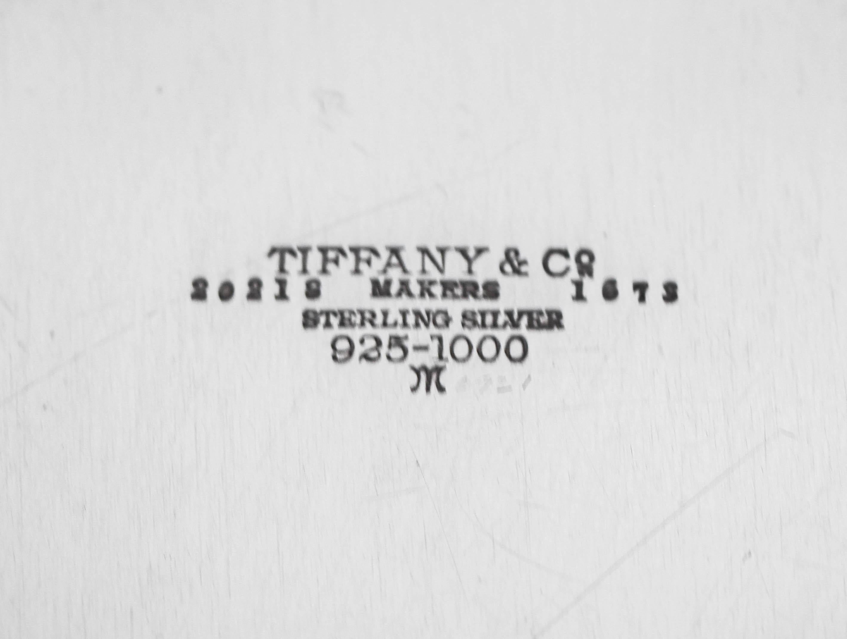 Sterling Silver Tiffany Tea Set, 1913 2