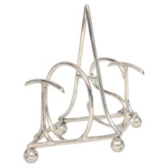 Sterling Silver Toast Rack by Heath & Middleton Spelling Toast