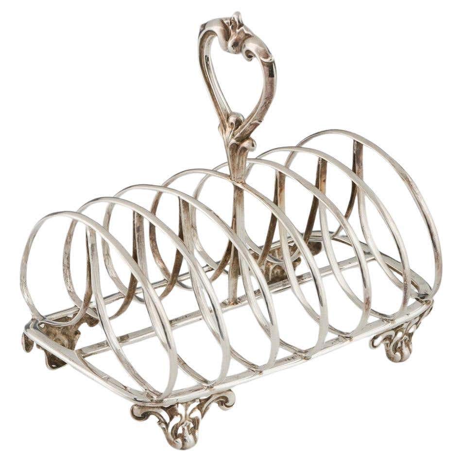 Victorian Sterling Silver Toast Rack at 1stDibs