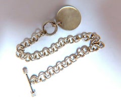 Braccialetto con Charm a forma di ciondolo in argento sterling A. Silver