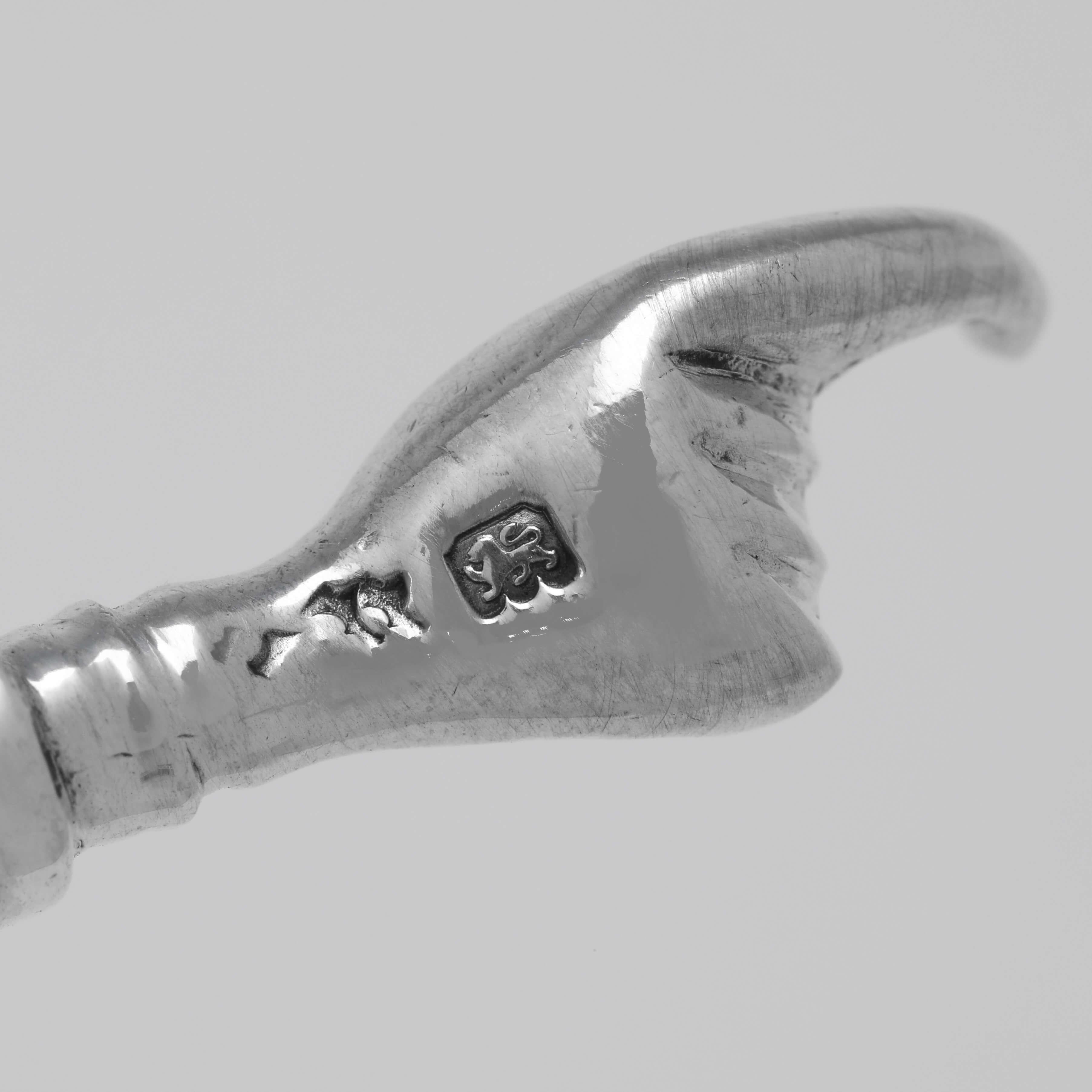 Argent sterling Torah Pointer ou Yad en argent sterling, poinçonné à Londres en 1929 en vente