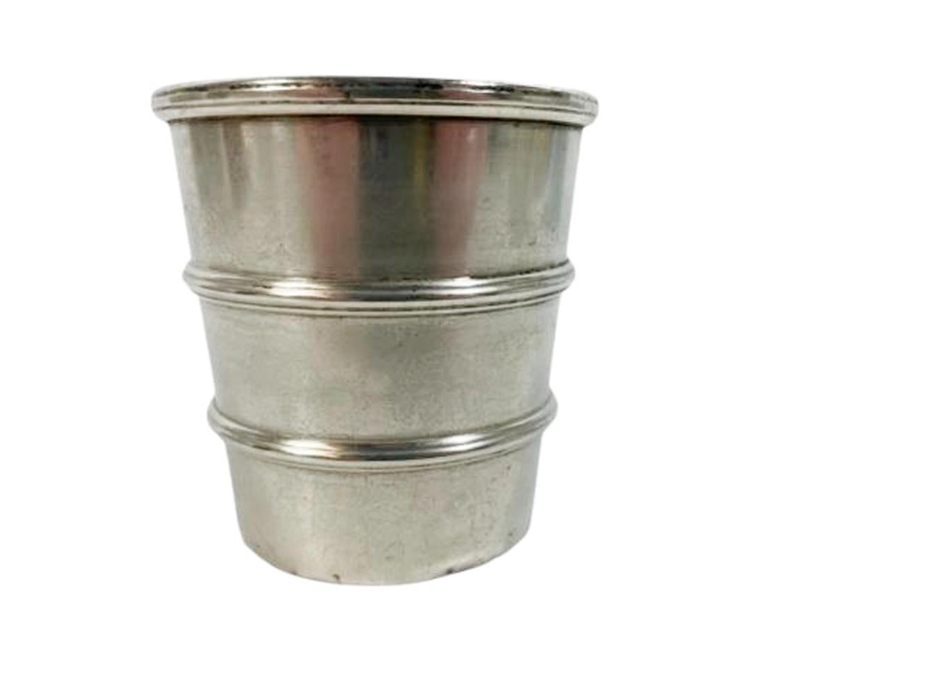 Sterlingsilber „Traffic Light“ Spirit Measure oder Jigger von Gorham Silver Co. (amerikanisch) im Angebot