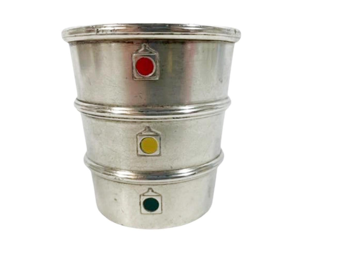 Sterlingsilber „Traffic Light“ Spirit Measure oder Jigger von Gorham Silver Co. im Zustand „Gut“ im Angebot in Chapel Hill, NC