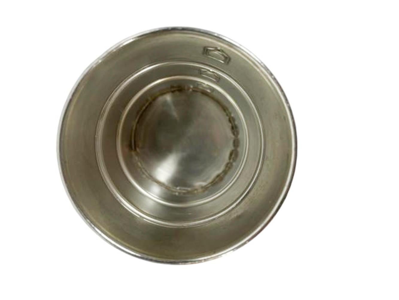 Sterlingsilber „Traffic Light“ Spirit Measure oder Jigger von Gorham Silver Co. im Angebot 1