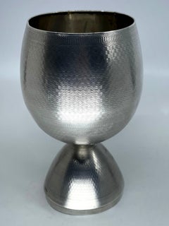 Sterling Silver Traveling Campaign Egg Chalice